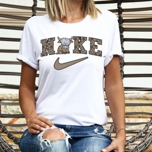 Brown Cow Nike Graphic T-shirt